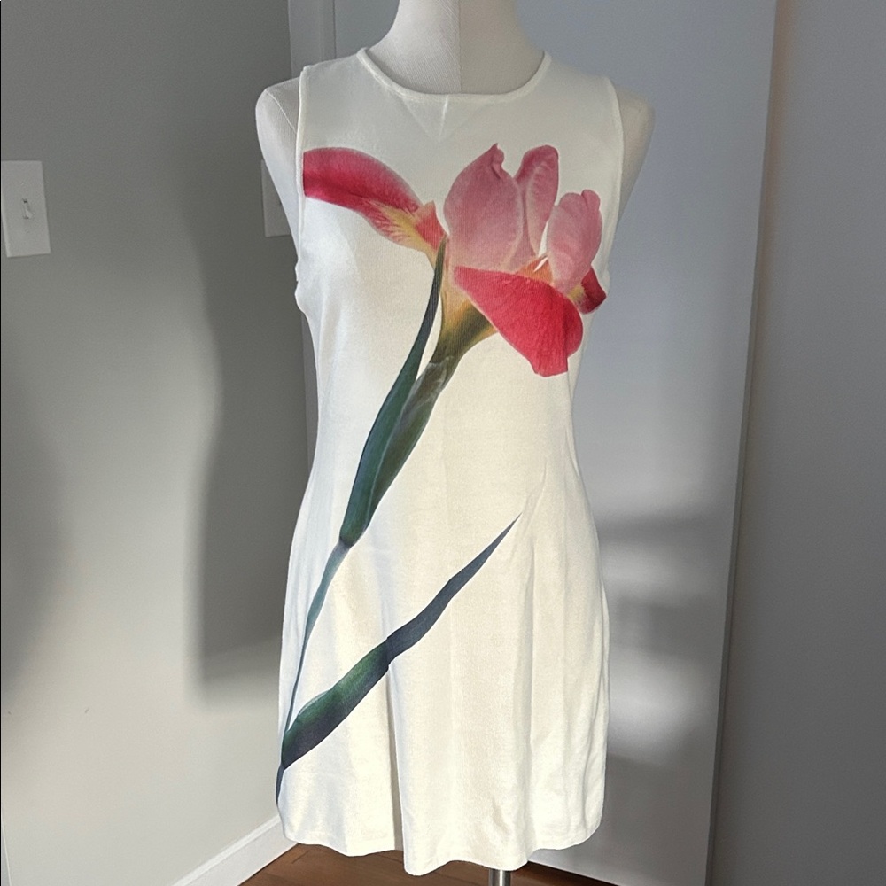AKIRA Knit Floral Dress